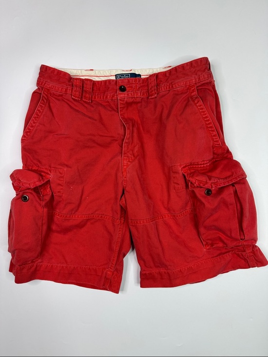 Polo Ralph Lauren Other - Vintage Polo Ralph Lauren Red Chino Shorts Size 34